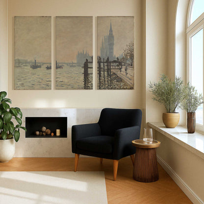 [Color:Stretched Canvas], Picture of art in a room