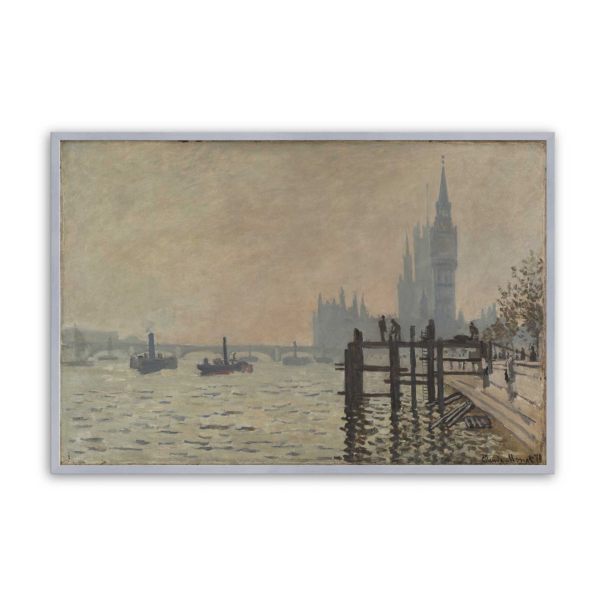 [Color:Polished Chrome], Picture of art in a Polished Chrome frame