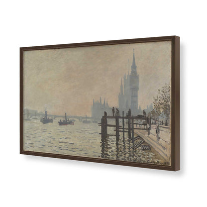 [Color:Belvinder Brown], Picture of art in a Belvinder Brown frame of the corner