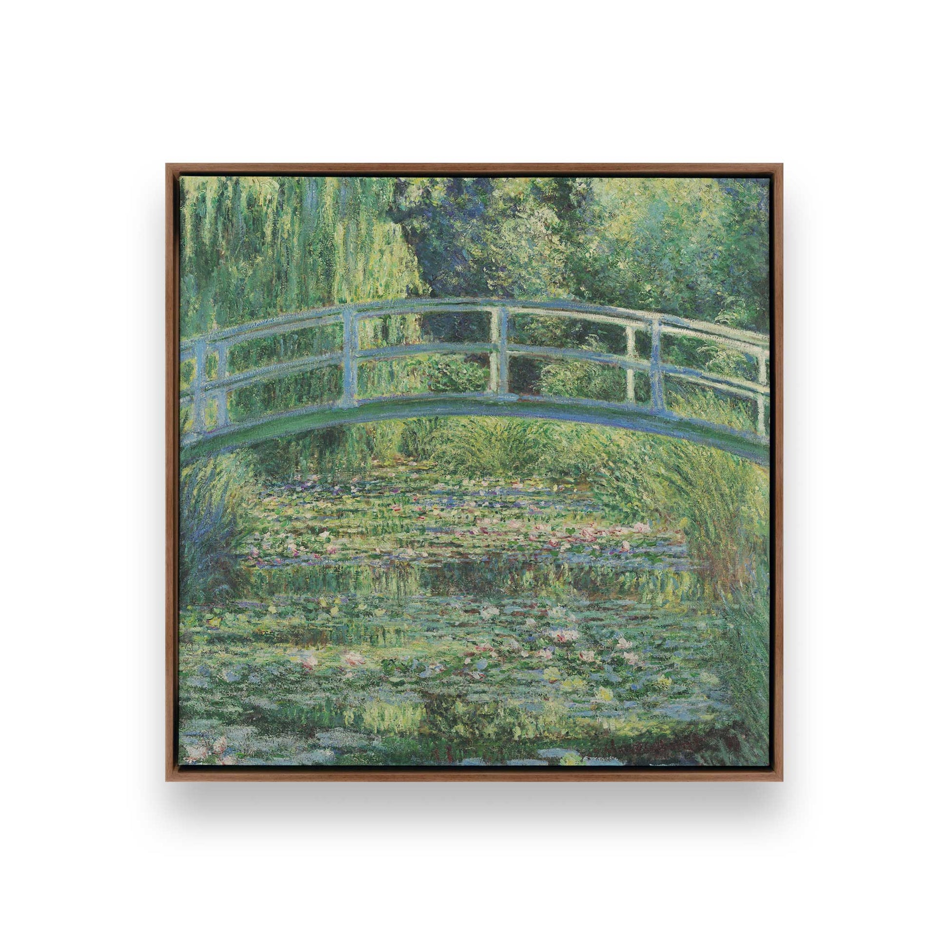 [Color:Walnut], Picture of art in a Walnut frame