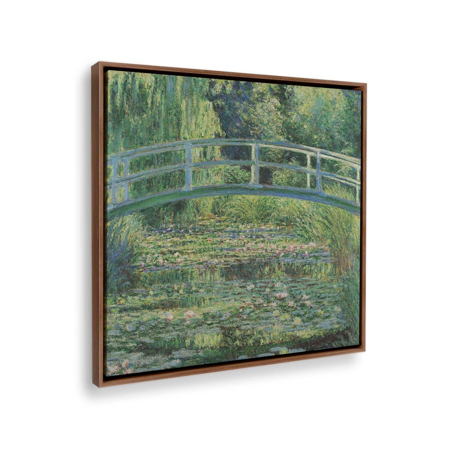 [Color:Walnut], Picture of the corner of the art