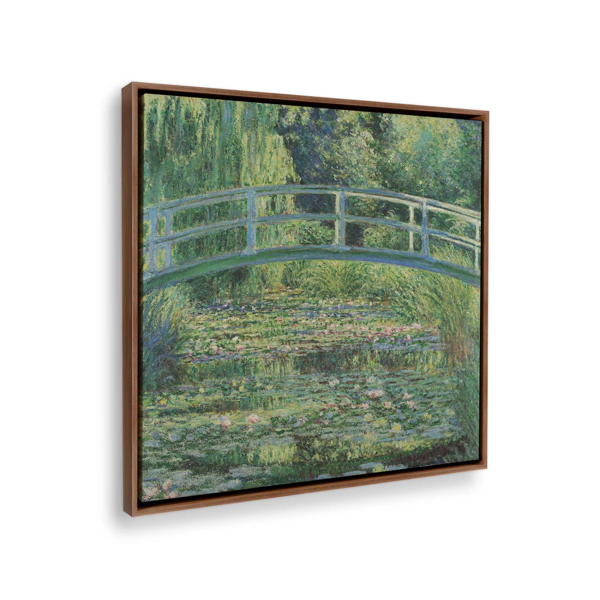 [Color:Walnut], Picture of the corner of the art