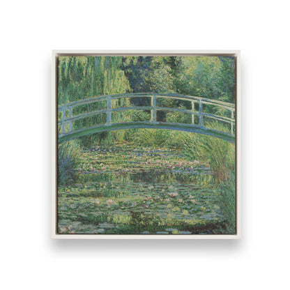 [Color:Opaque White], Picture of art in a White frame