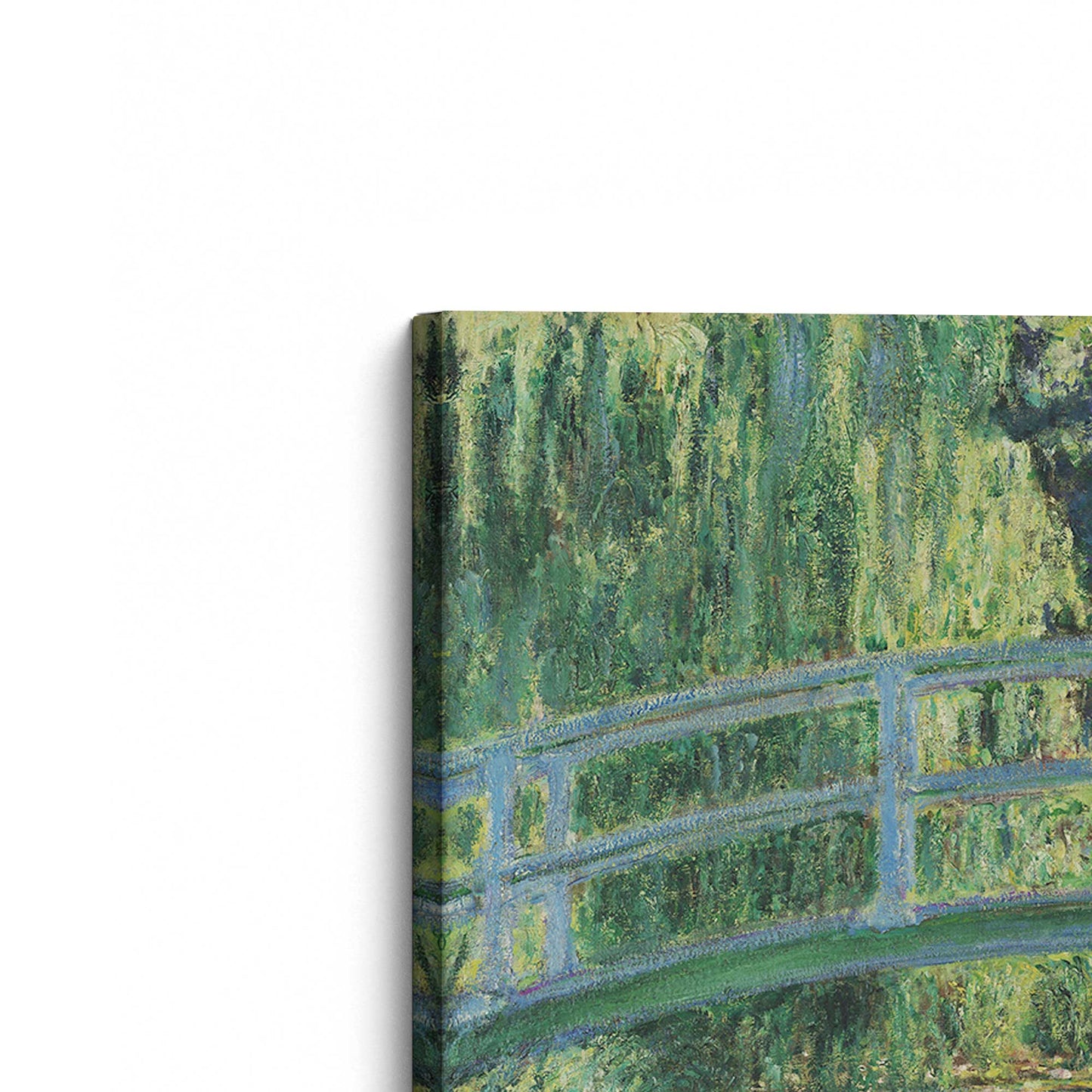 [Color:Stretched Canvas], Picture of the corner of the art