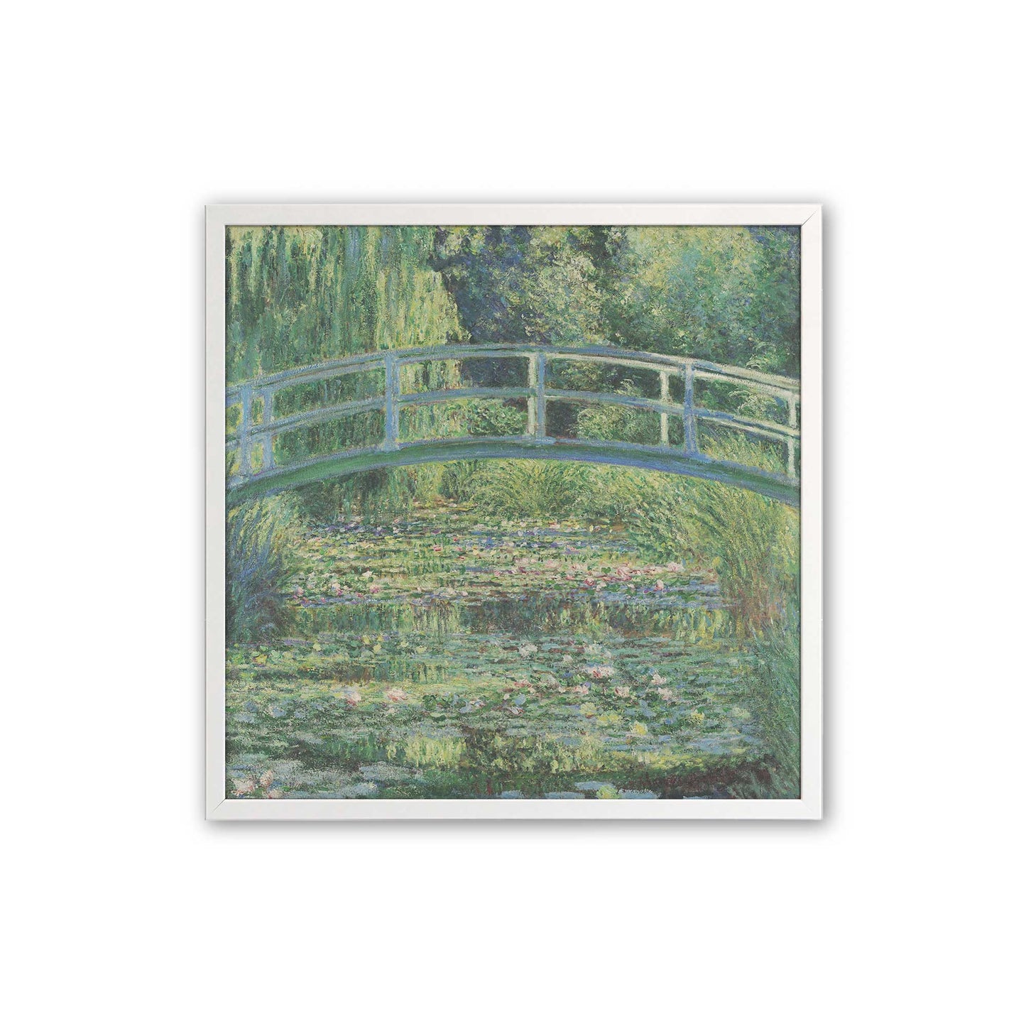 [Color:Opaque White], Picture of art in a Opaque White frame