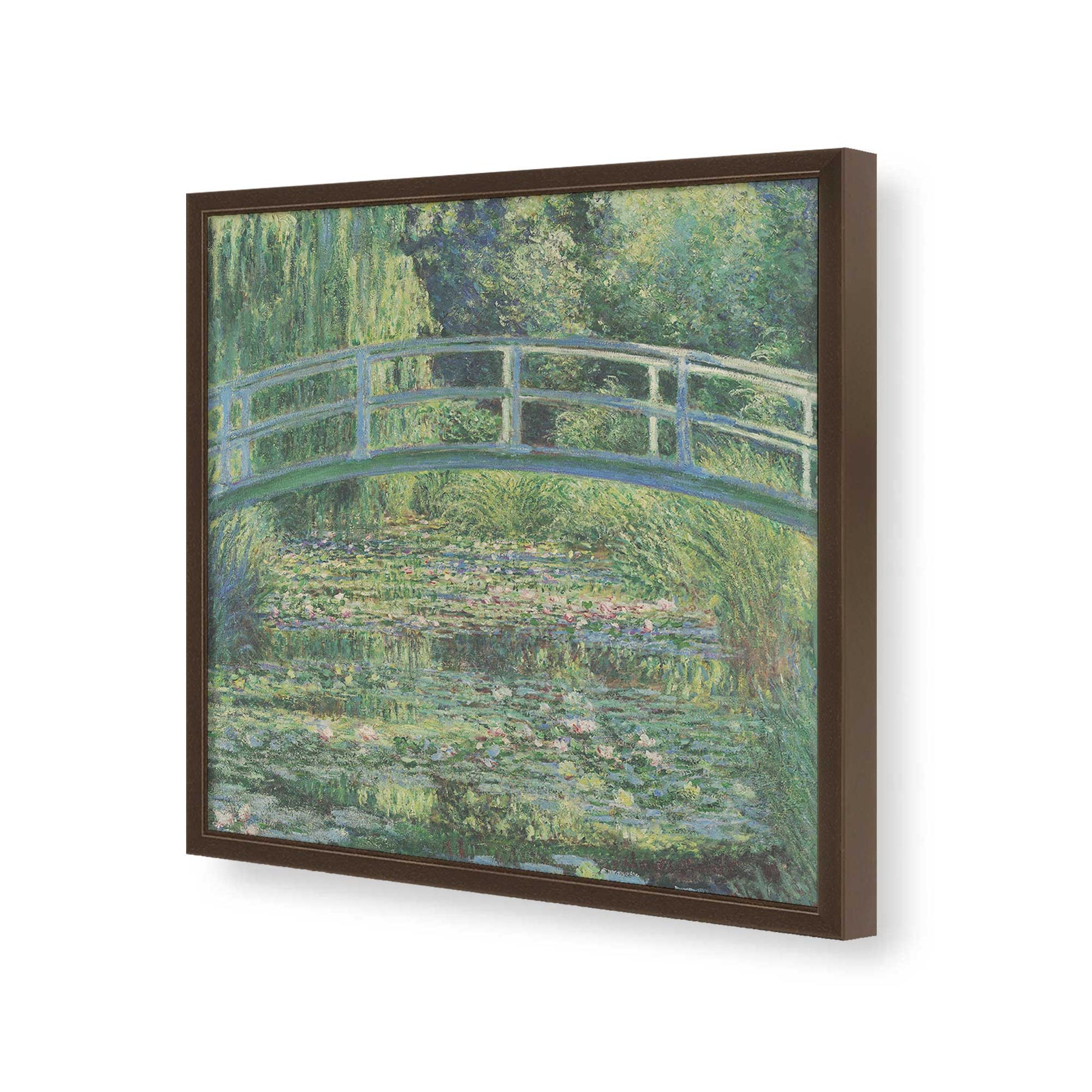 [Color:Espresso], Picture of art in a Espresso frame of the corner