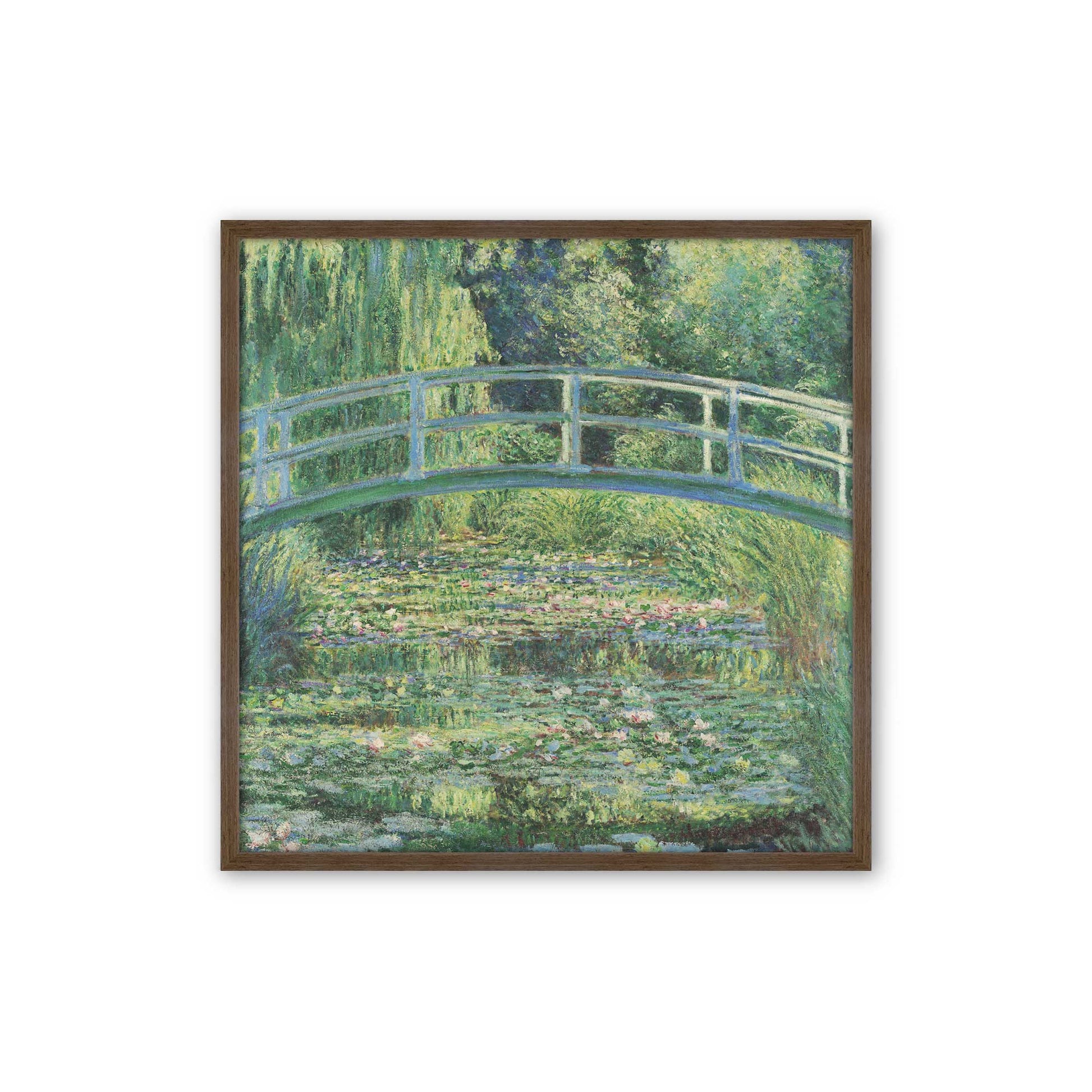 [Color:Walnut], Picture of art in a Walnut frame