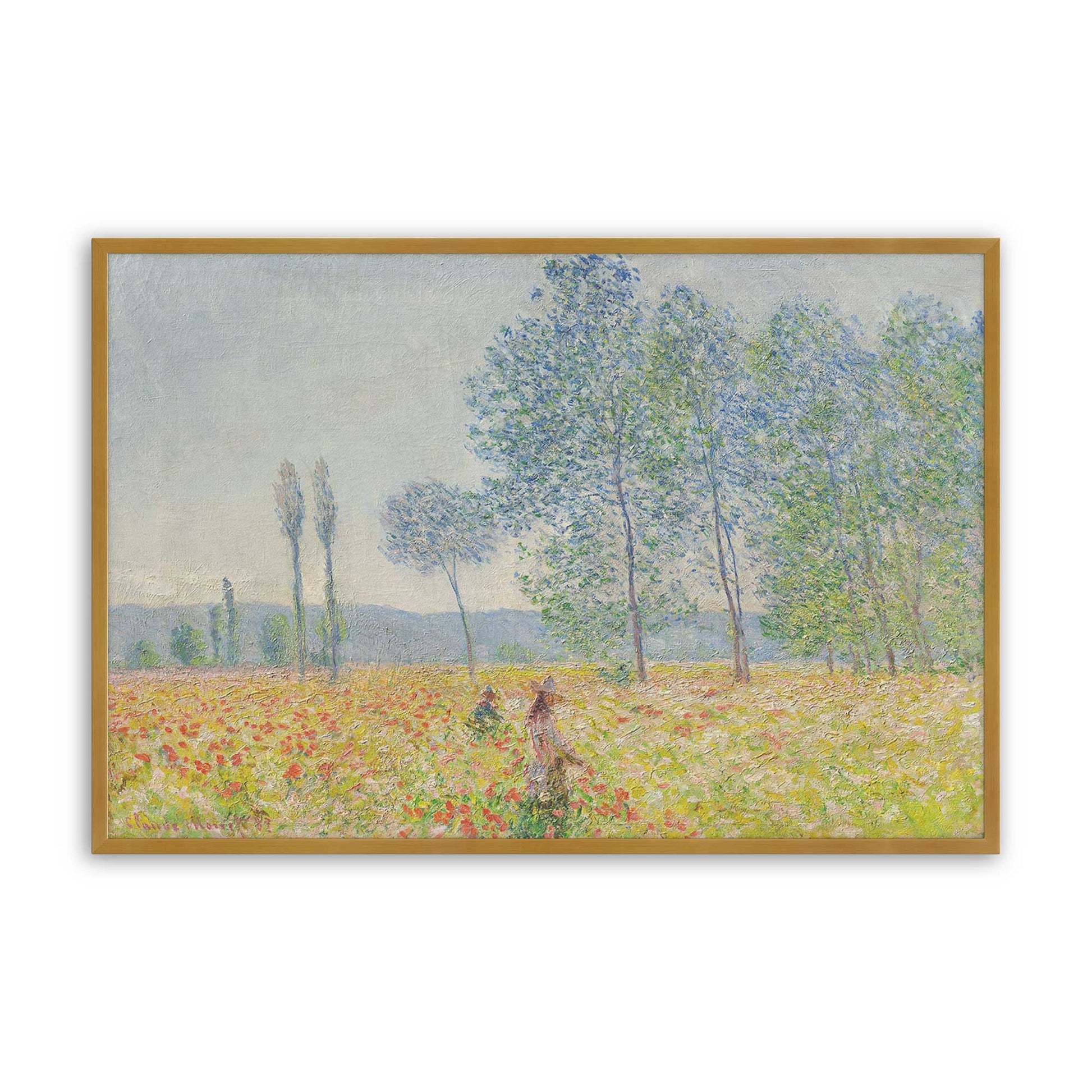 [Color:Polished Gold], Picture of art in a Polished Gold frame
