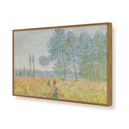 [Color:Polished Gold], Picture of art in a Polished Gold frame of the corner