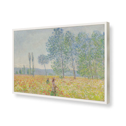 [Color:Opaque White], Picture of art in a Opaque White frame of the corner