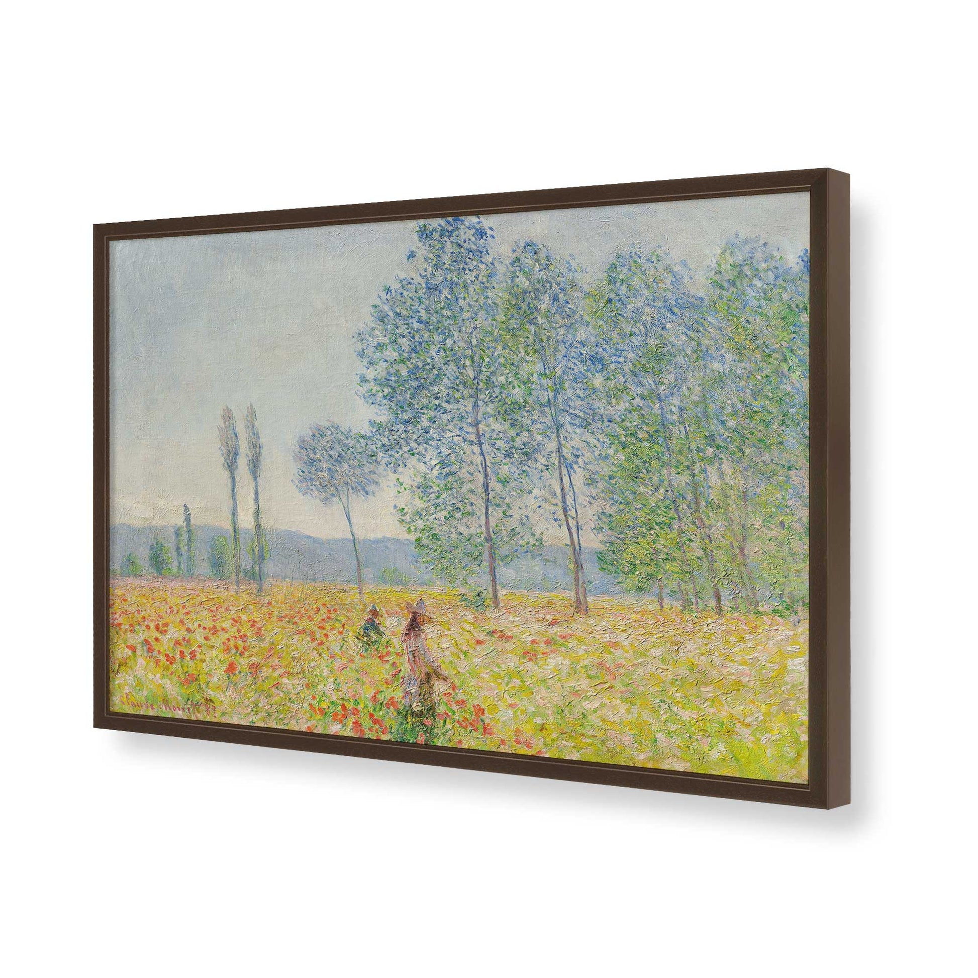 [Color:Belvinder Brown], Picture of art in a Belvinder Brown frame of the corner