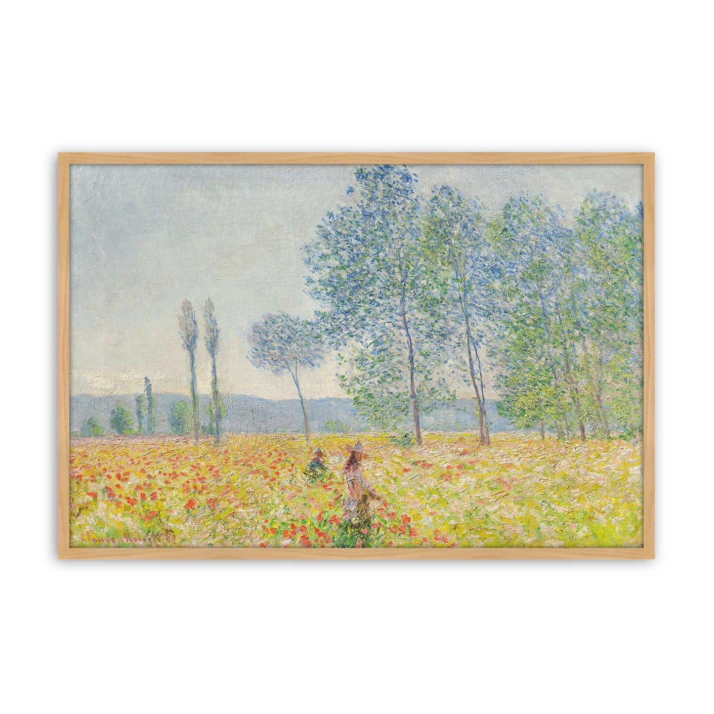 [Color:American Maple], Picture of art in a American Maple frame