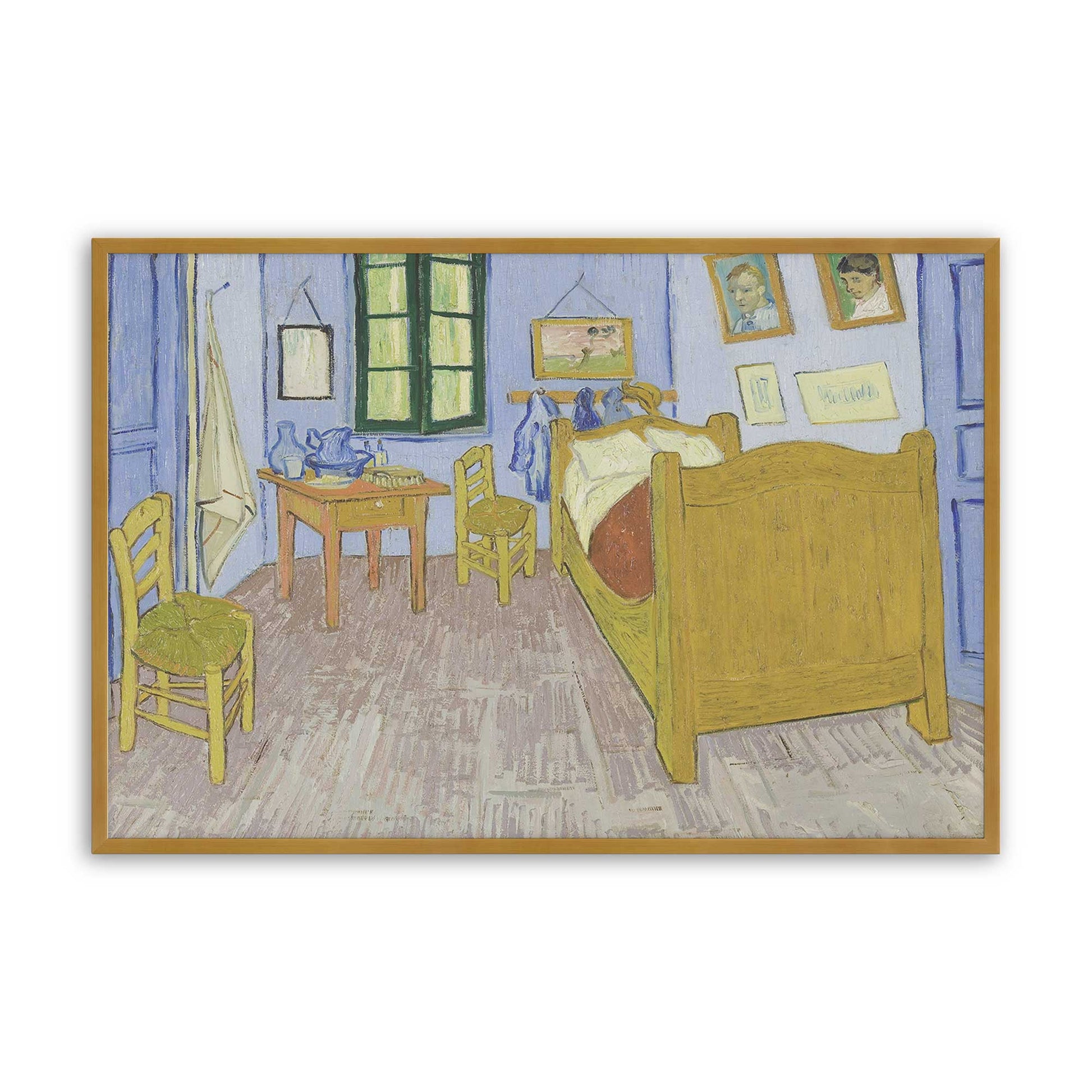 [Color:Polished Gold], Picture of art in a Polished Gold frame