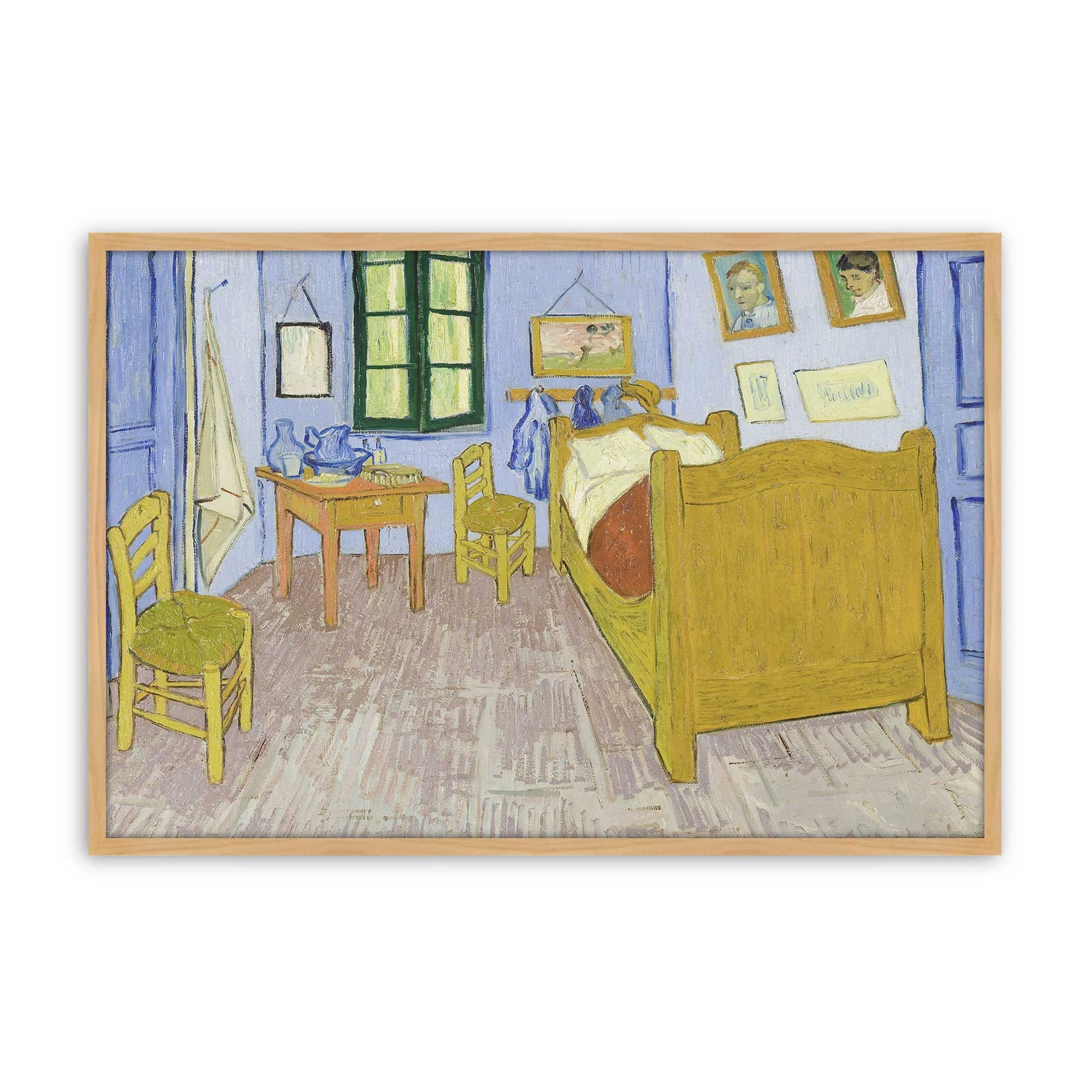 [Color:American Maple], Picture of art in a American Maple frame