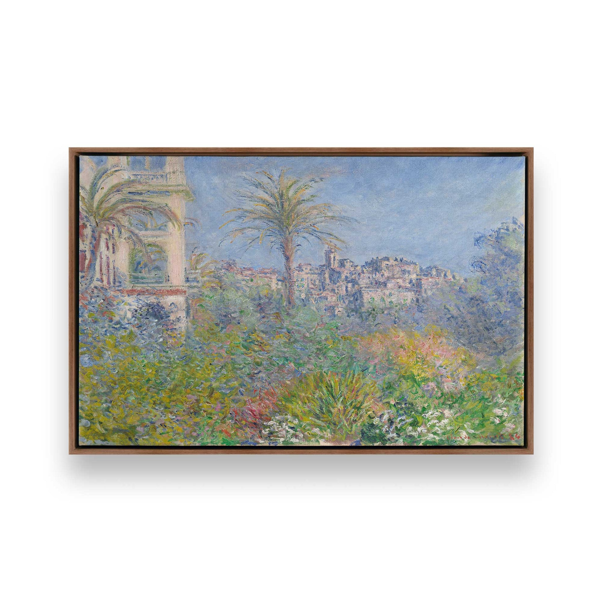 [Color:Walnut], Picture of art in a Walnut frame