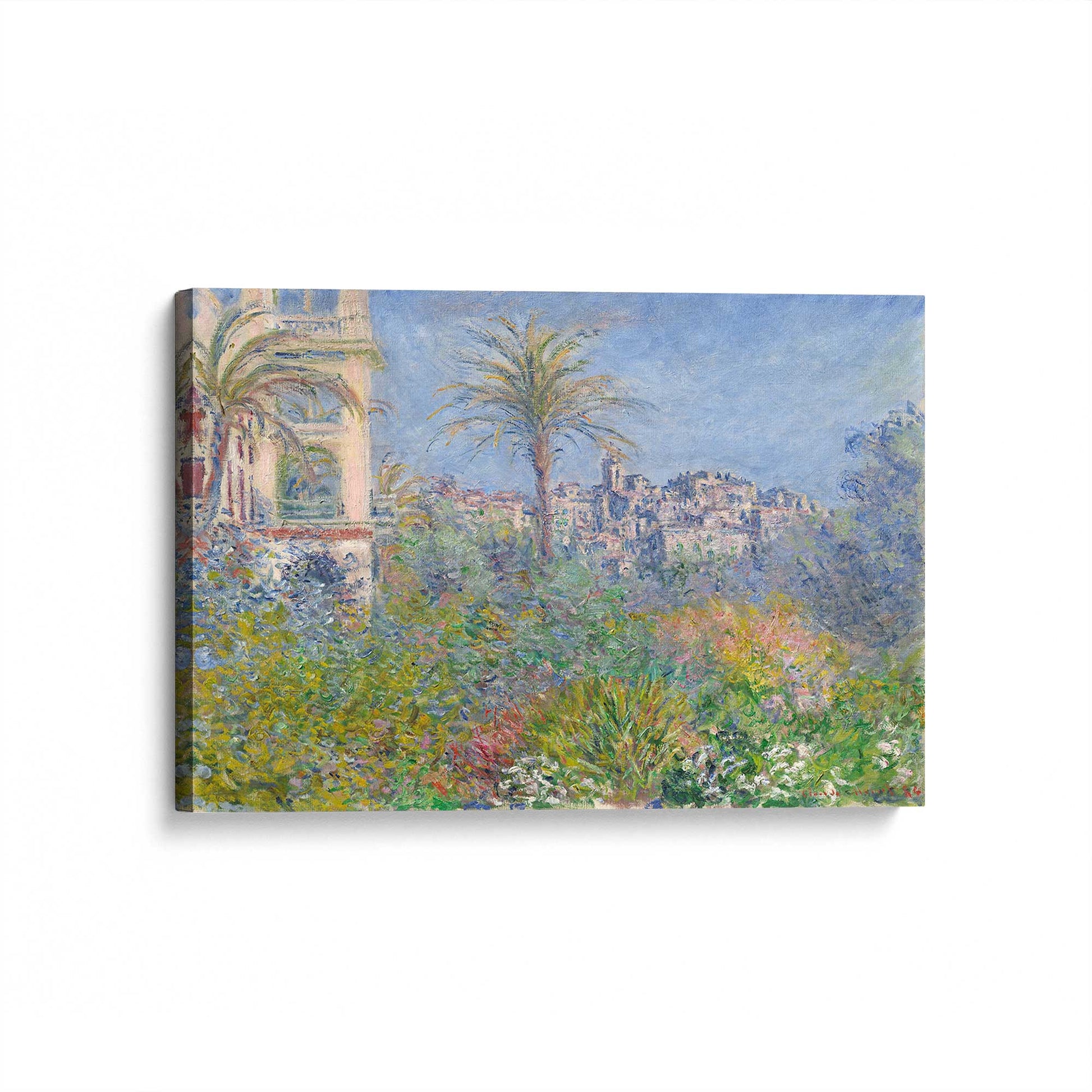 [Color:Stretched Canvas], Picture of art at an angle