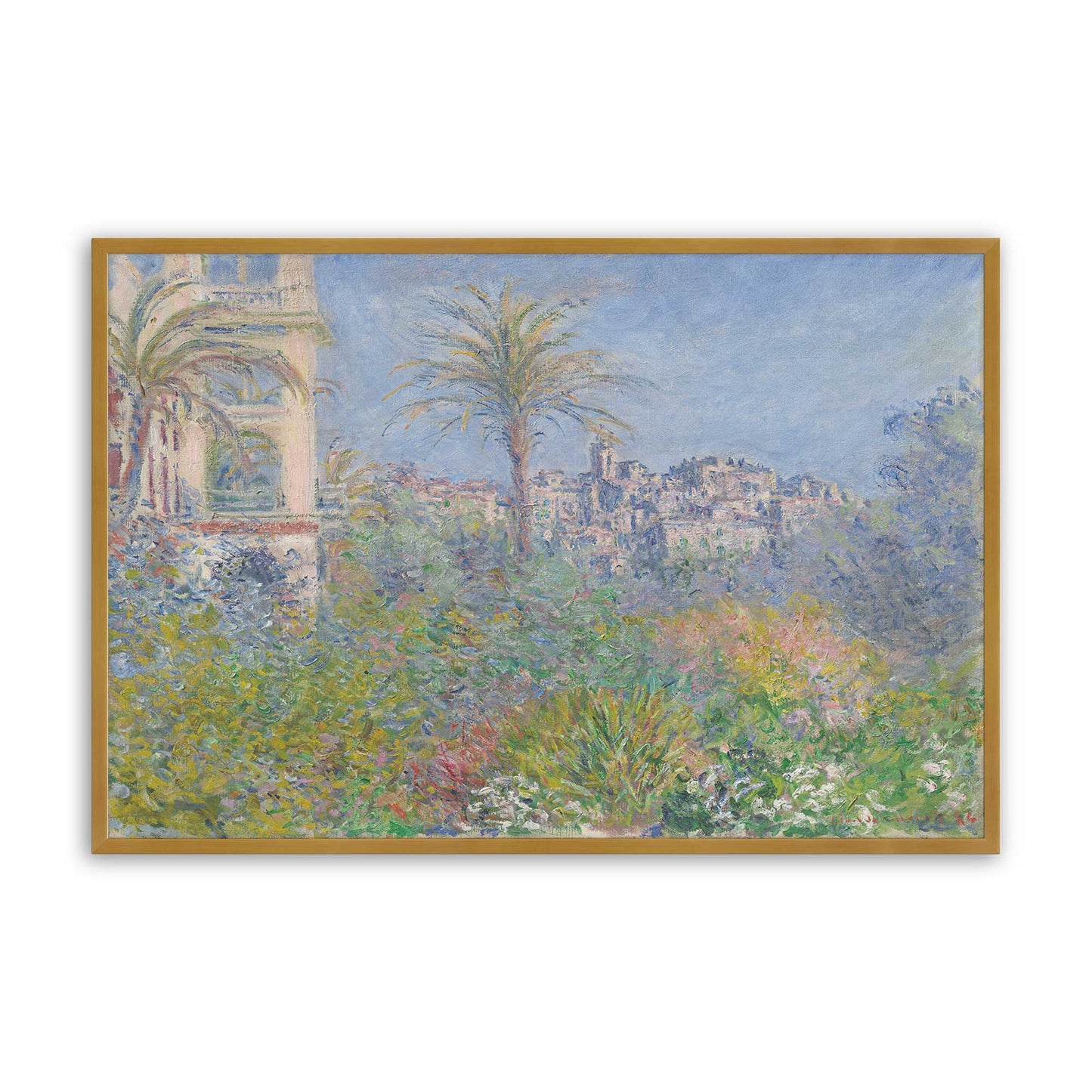 [Color:Polished Gold], Picture of art in a Polished Gold frame
