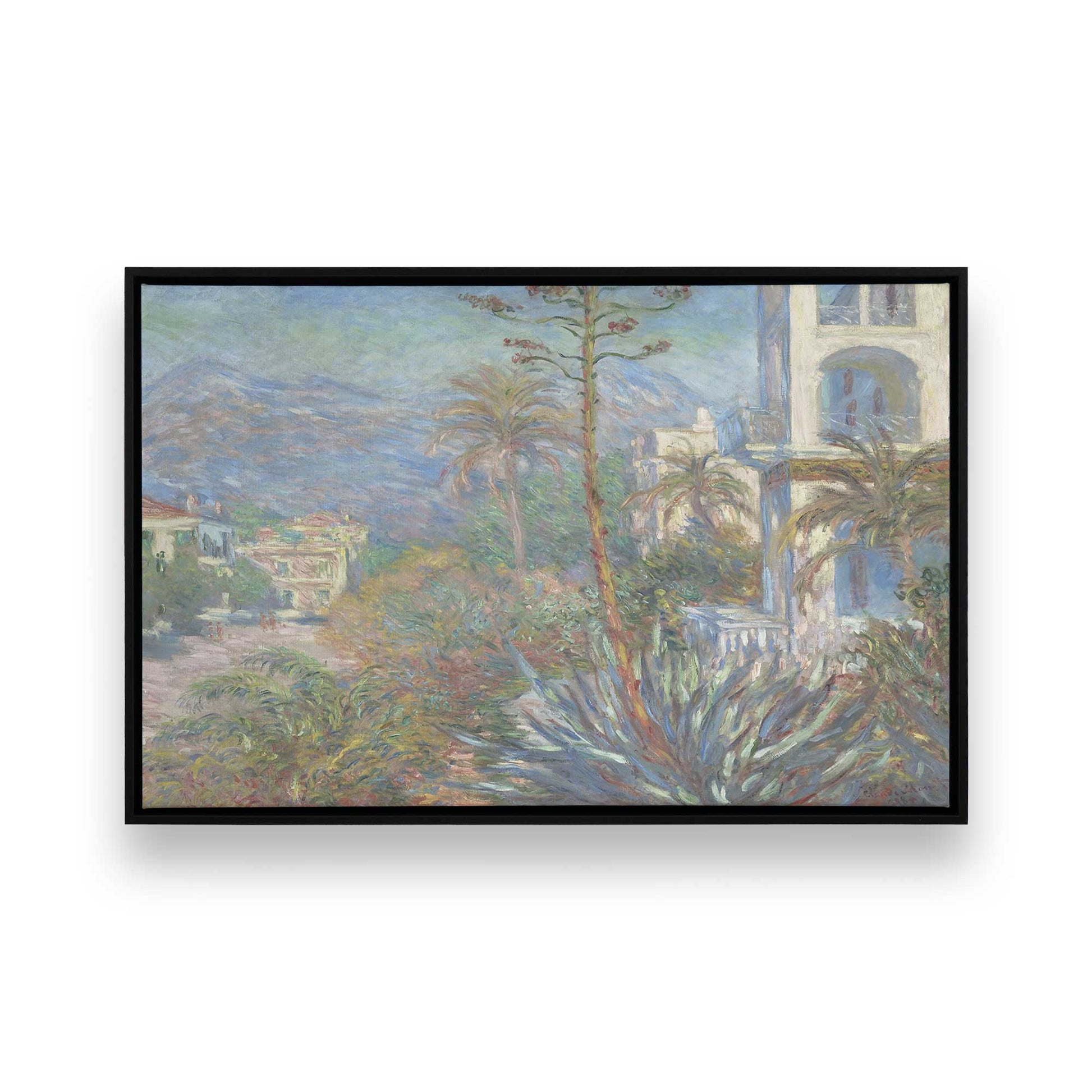 [Color:Satin Black], Picture of art in a Satin Black frame