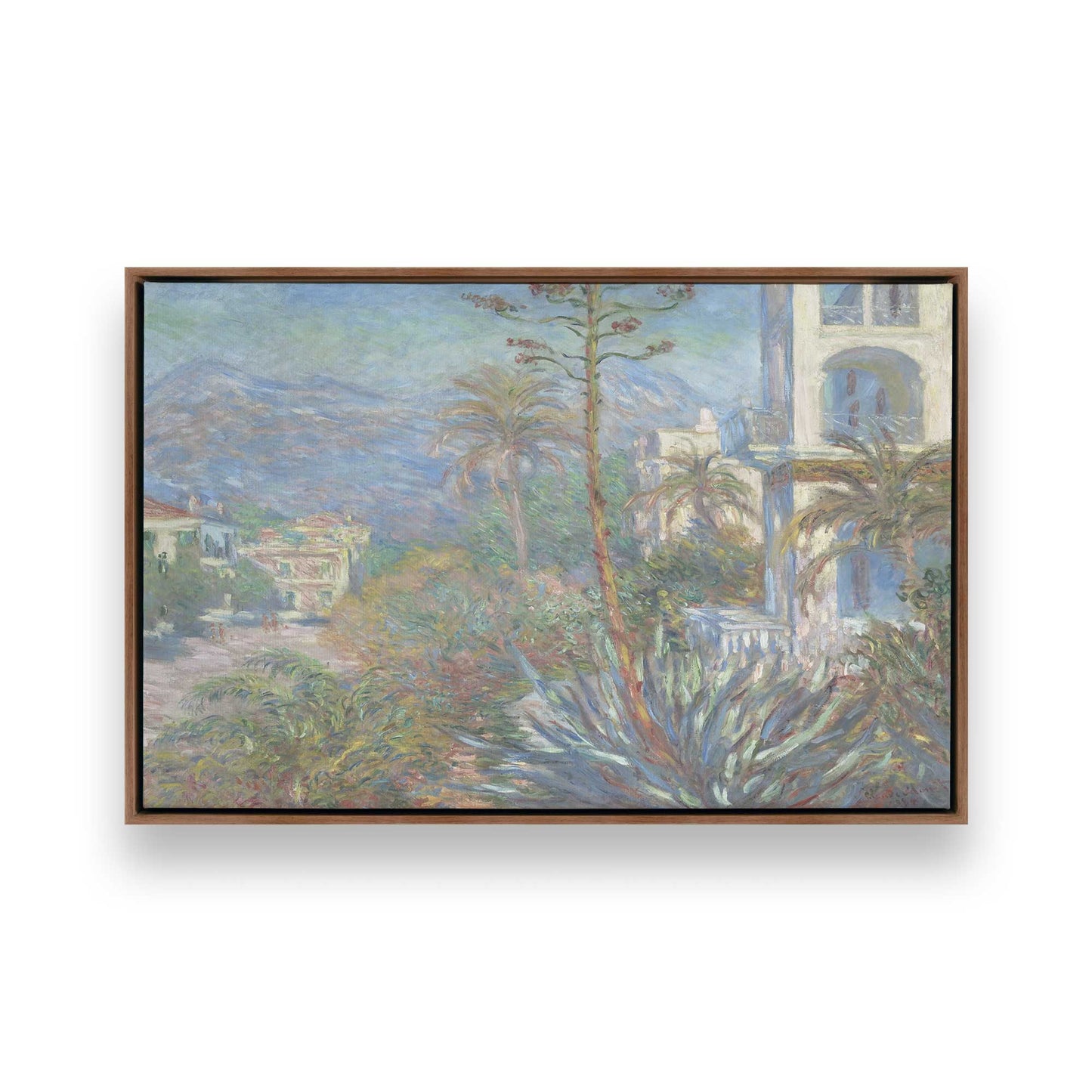 [Color:Walnut], Picture of art in a Walnut frame