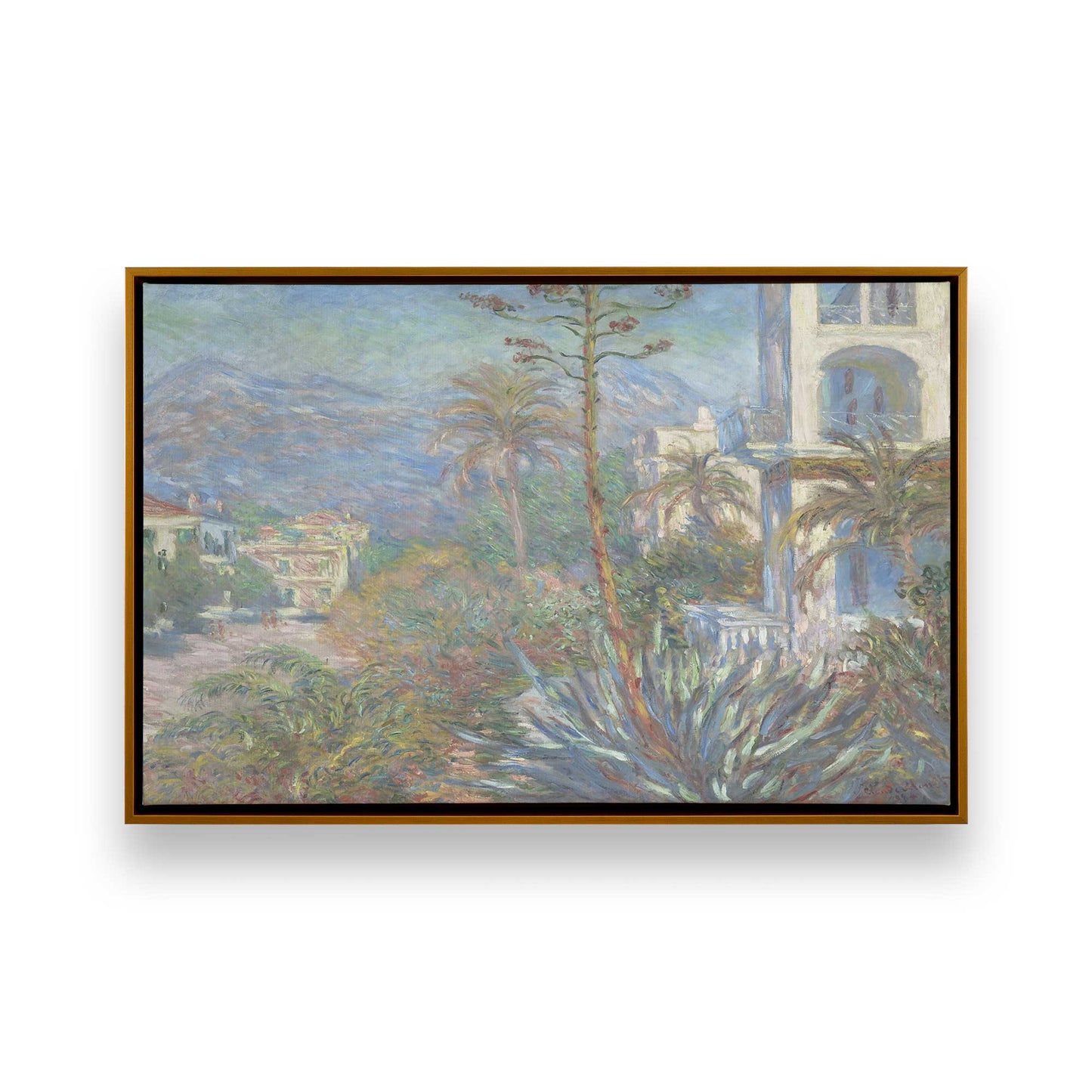 [Color:Polished Gold], Picture of art in a Polished Gold frame