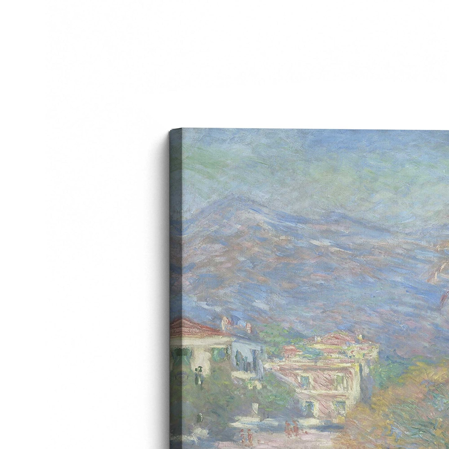 [Color:Stretched Canvas], Picture of the corner of the art