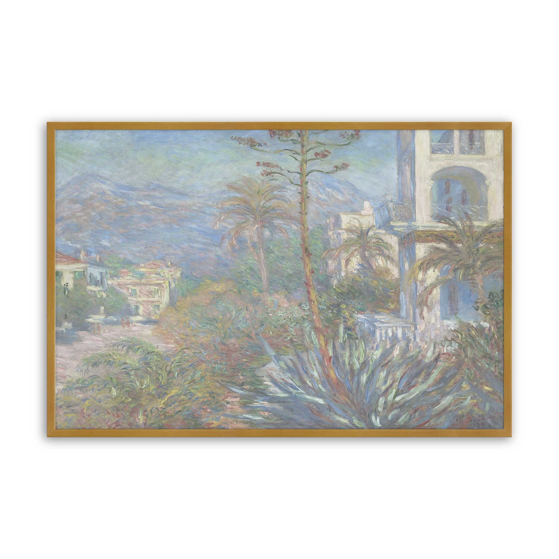 [Color:Polished Gold], Picture of art in a Polished Gold frame