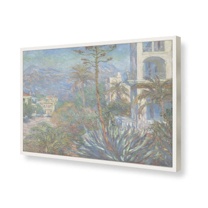 [Color:Opaque White], Picture of art in a Opaque White frame of the corner