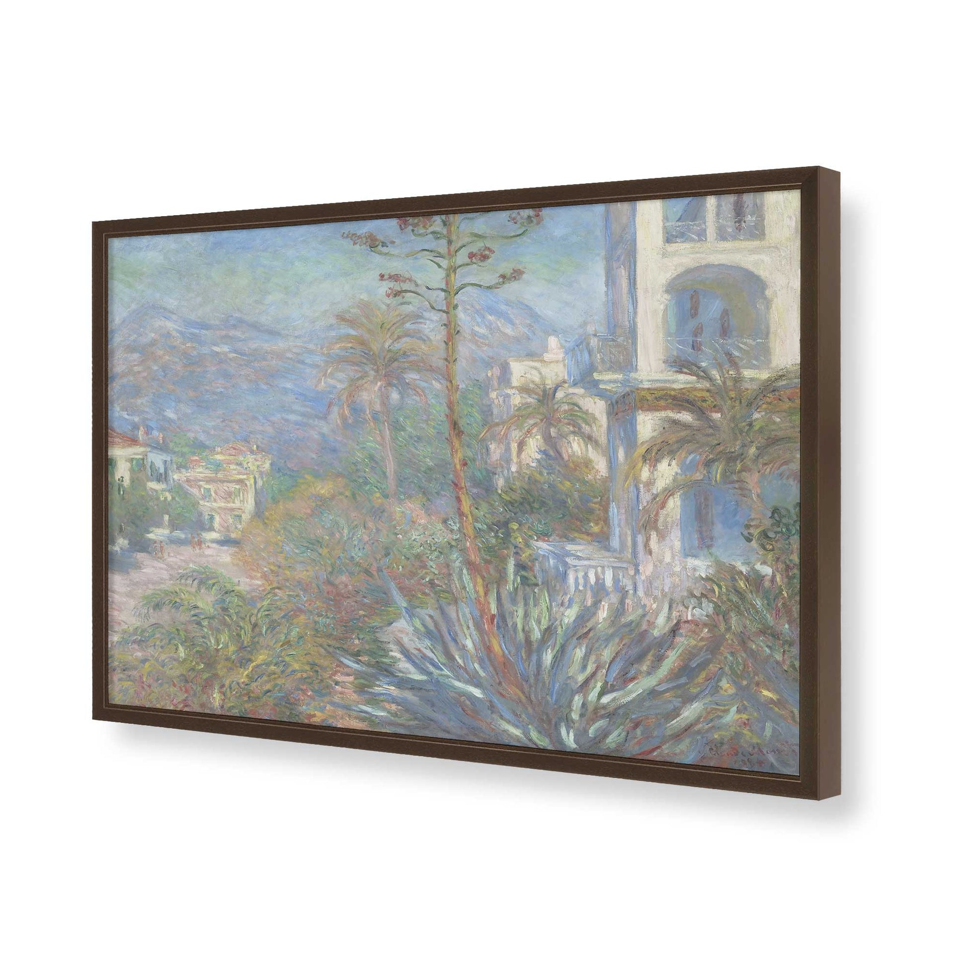 [Color:Belvinder Brown], Picture of art in a Belvinder Brown frame of the corner
