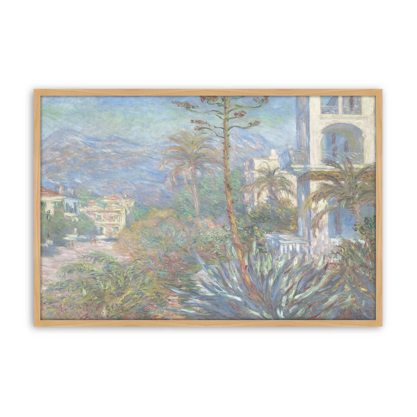 [Color:American Maple], Picture of art in a American Maple frame