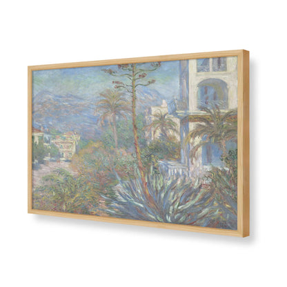 [Color:American Maple], Picture of art in a American Maple frame of the corner