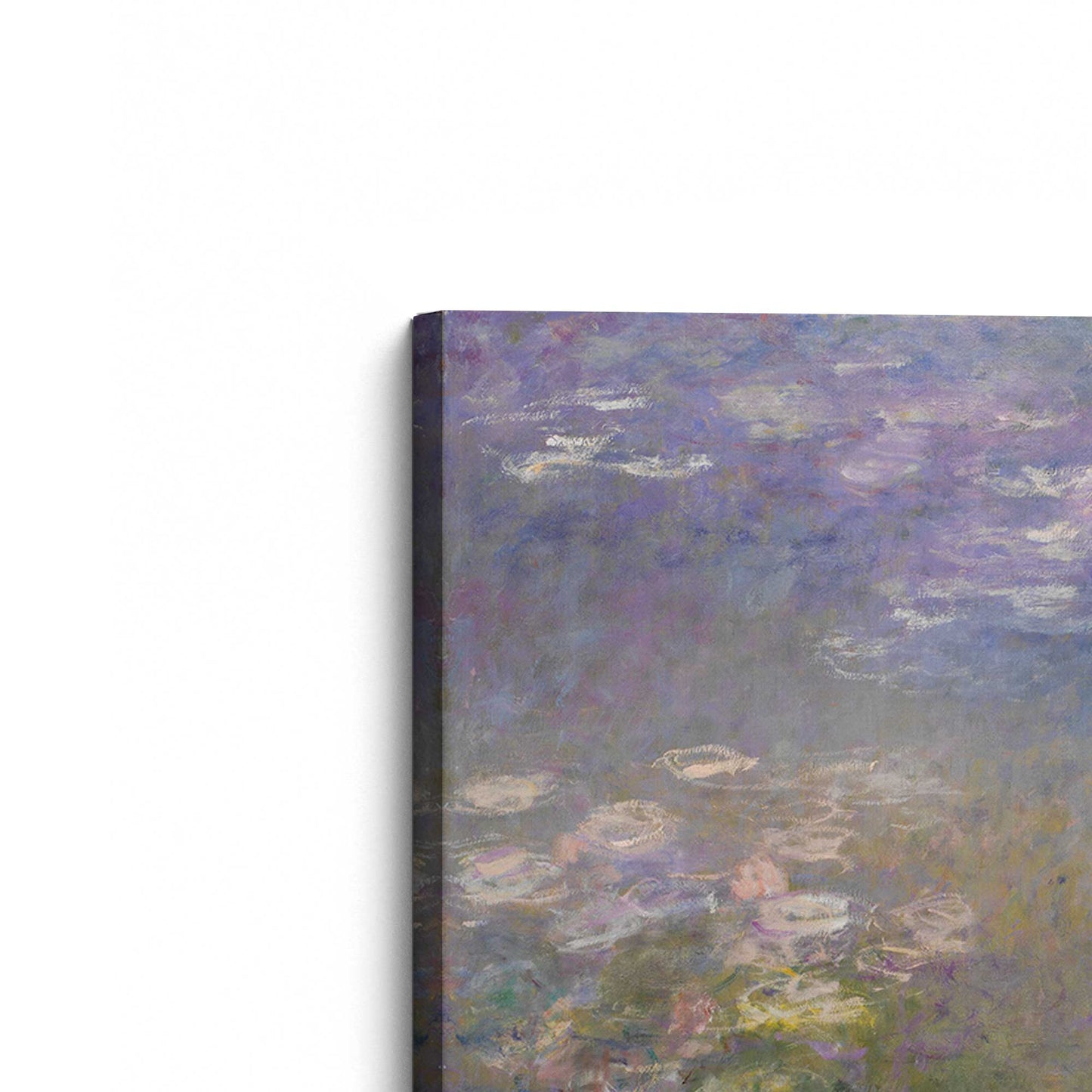 [Color:Stretched Canvas], Picture of the corner of the art
