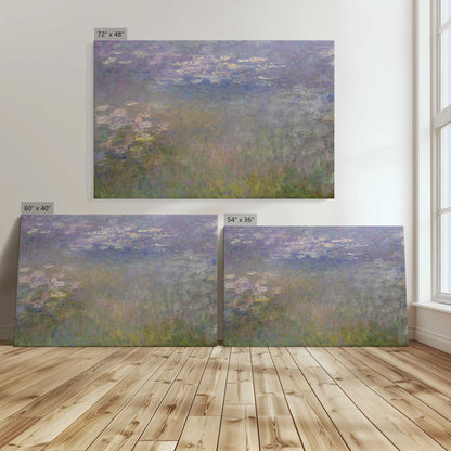 [Color:Stretched Canvas], Image showing the size comparisons