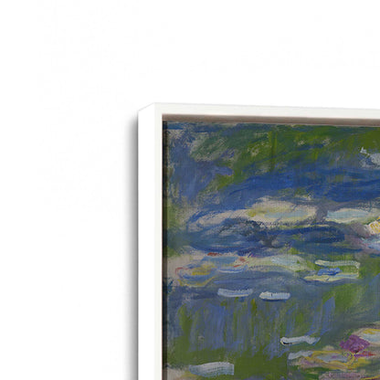 [Color:Opaque White], Picture of art in a White frame at an angle