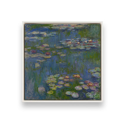 [Color:Opaque White], Picture of art in a White frame