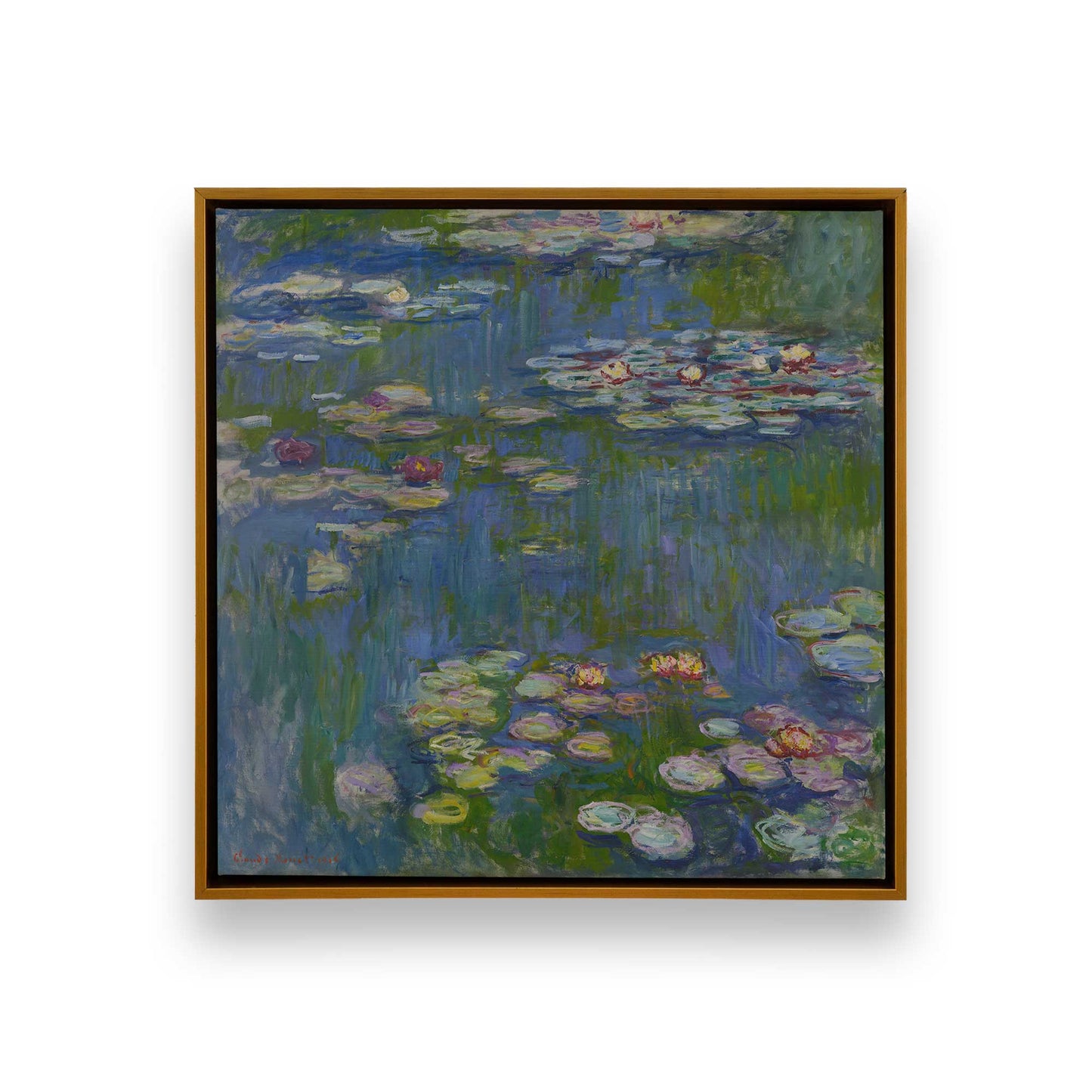 [Color:Polished Gold], Picture of art in a Polished Gold frame