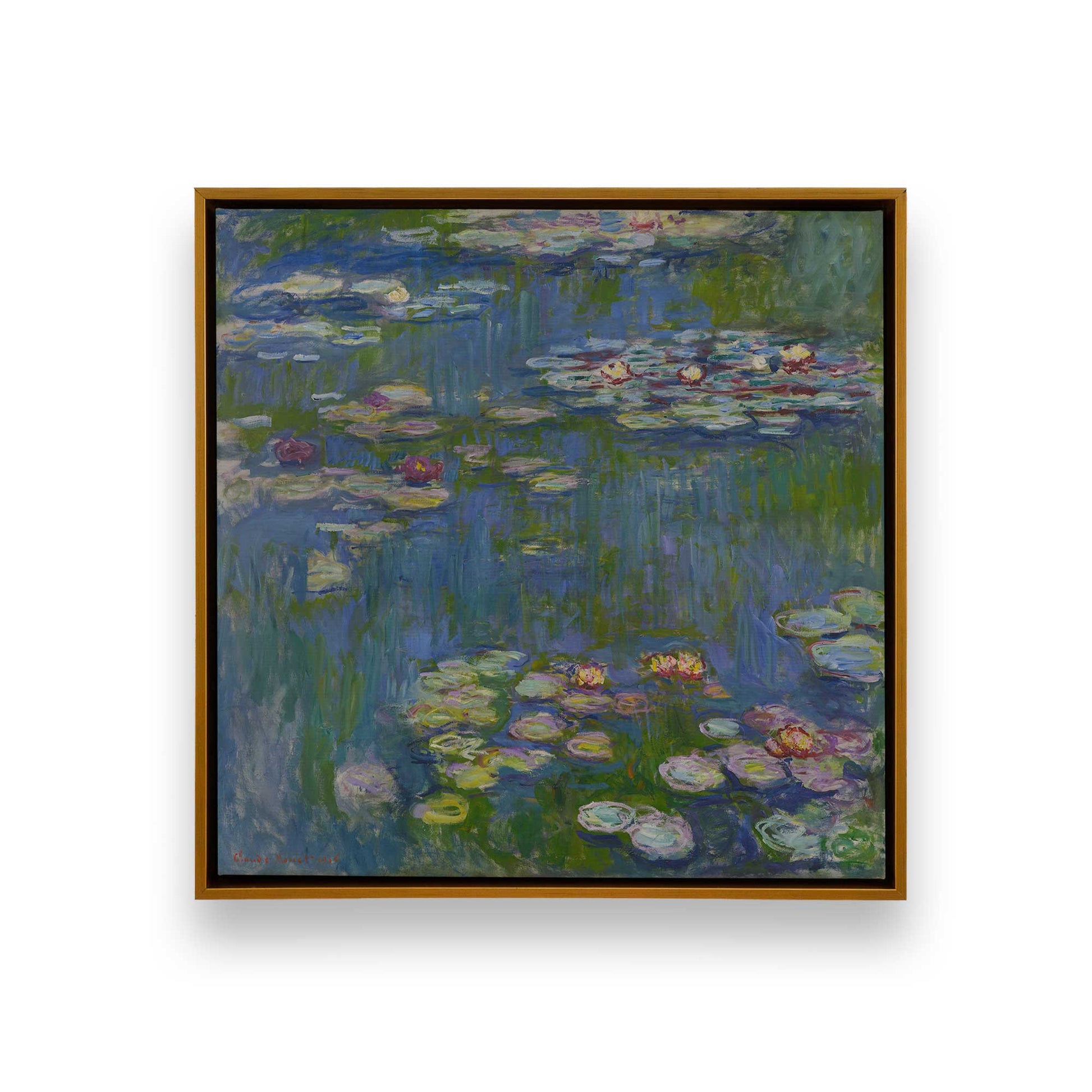 [Color:Polished Gold], Picture of art in a Polished Gold frame