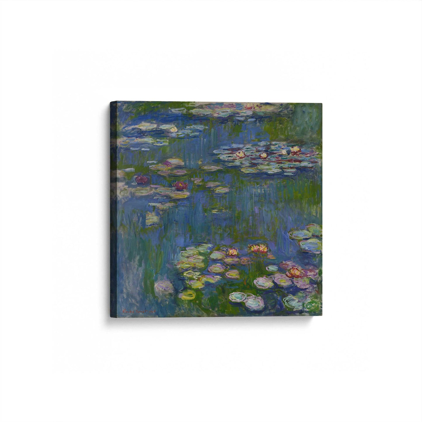 [Color:Stretched Canvas], Picture of art at an angle