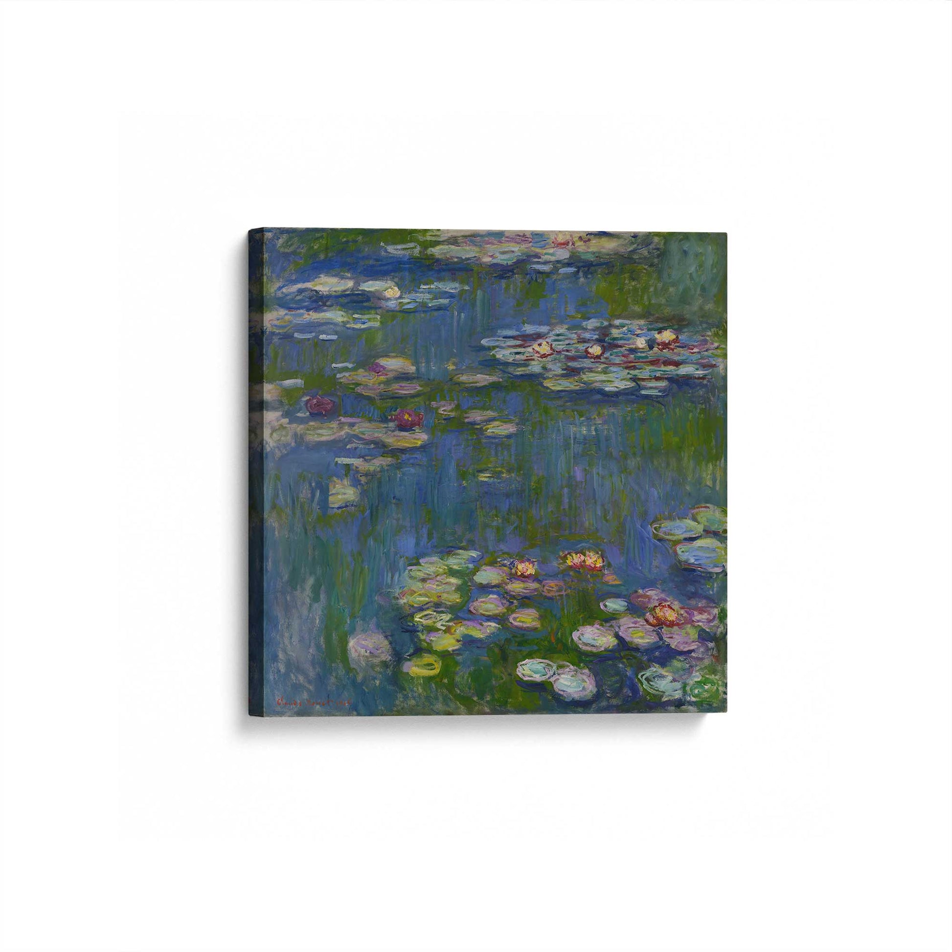 [Color:Stretched Canvas], Picture of art at an angle