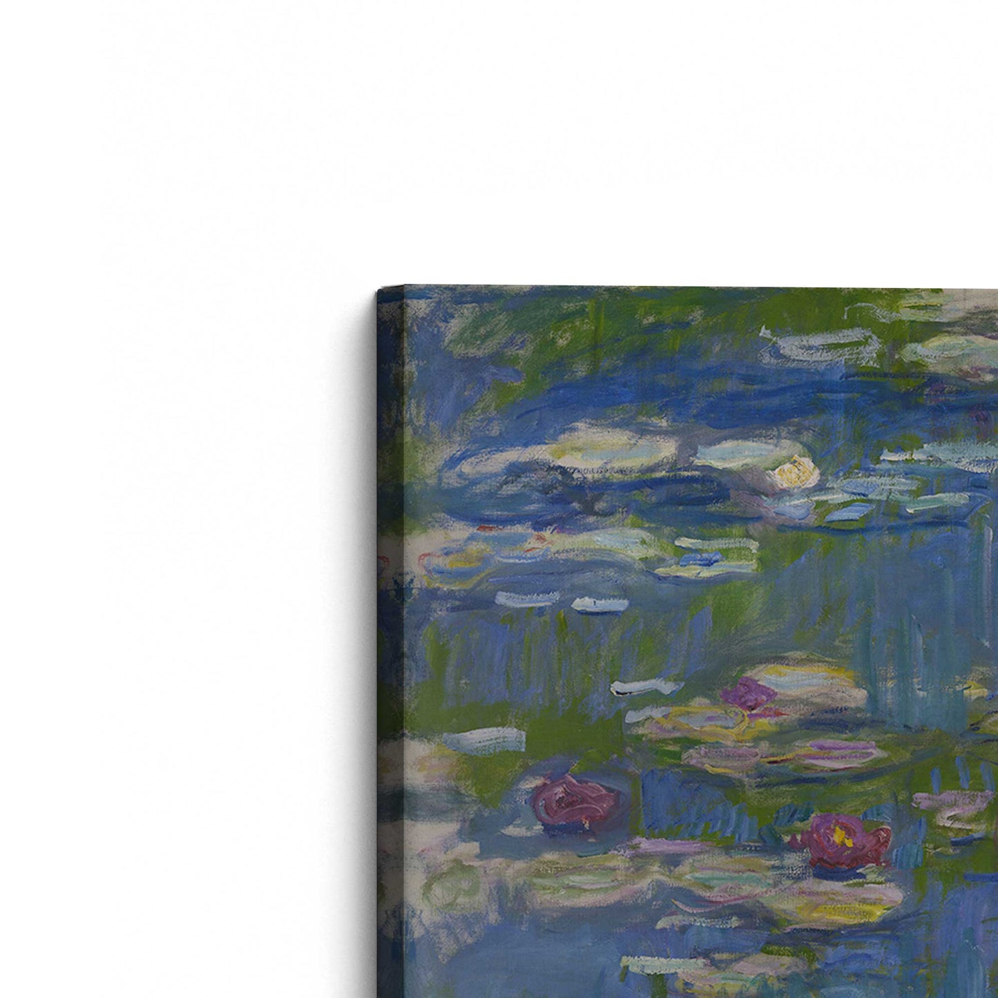 [Color:Stretched Canvas], Picture of the corner of the art