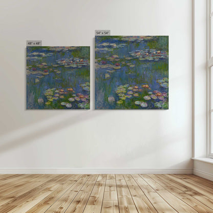 [Color:Stretched Canvas], Image showing the size comparisons