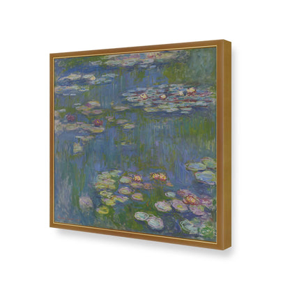 [Color:Polished Gold], Picture of art in a Polished Gold frame of the corner