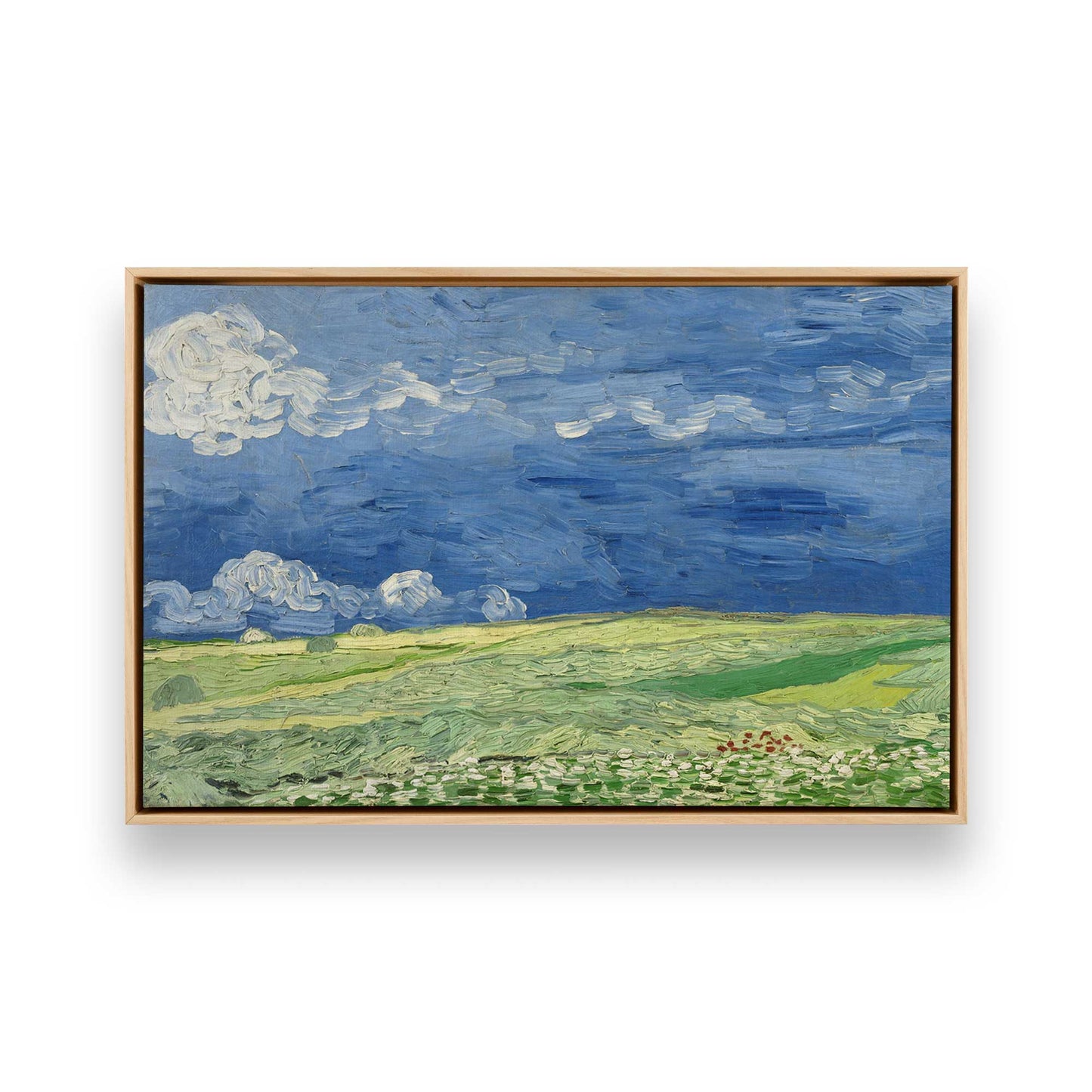 [Color:American Maple], Picture of art in a American Maple frame