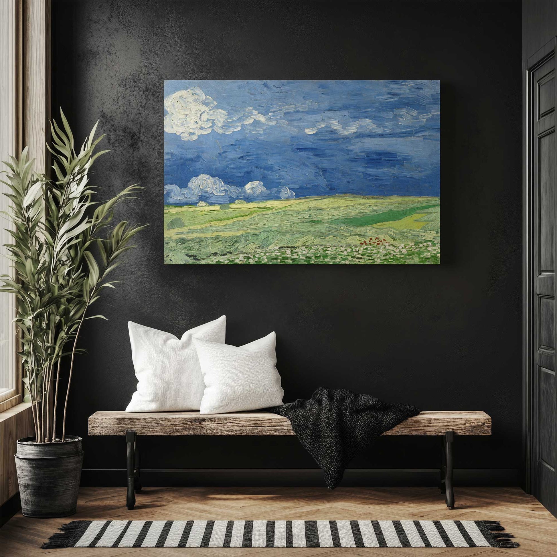 Picture of art in a room