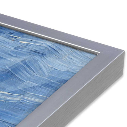 [Color:Polished Chrome], Picture of art in a Polished Chrome frame at an angle