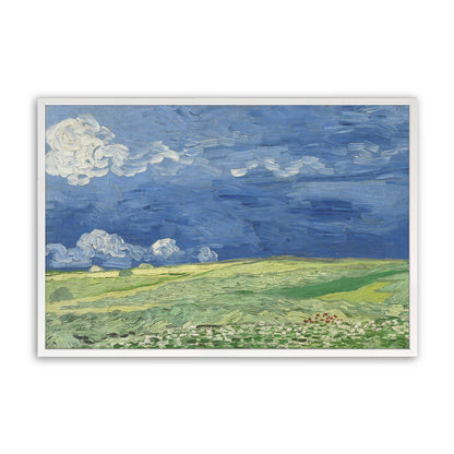 [Color:Opaque White], Picture of art in a Opaque White frame