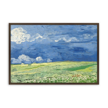 [Color:Belvinder Brown], Picture of art in a Belvinder Brown frame