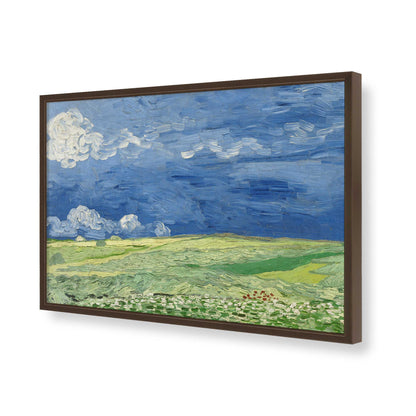 [Color:Belvinder Brown], Picture of art in a Belvinder Brown frame of the corner