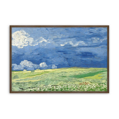 [Color:Walnut], Picture of art in a Walnut frame
