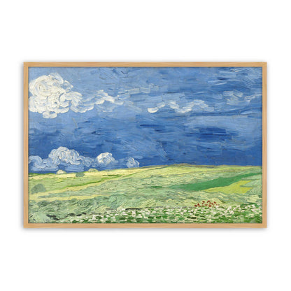 [Color:American Maple], Picture of art in a American Maple frame