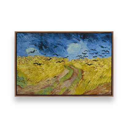 [Color:Walnut], Picture of art in a Walnut frame